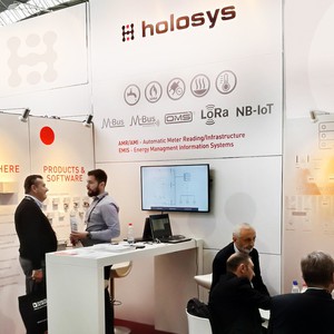 Holosys was one of many exhibitors at European Utility Week event held in Amsterdam