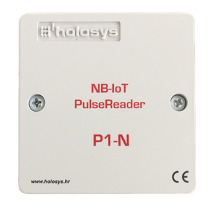 Holosys NB-IoT PulseReader P1-N is a module used for automated reading of meter consumption from uti