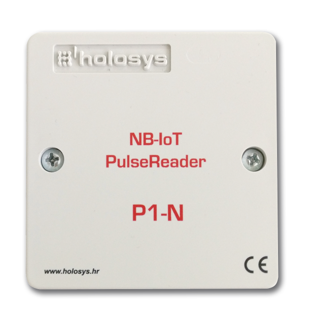 Holosys NB-IoT PulseReader P1-N is a module used for automated reading of meter consumption from uti