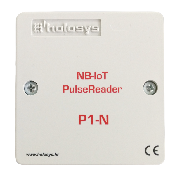 Holosys NB-IoT PulseReader P1-N is a module used for automated reading of meter consumption from uti